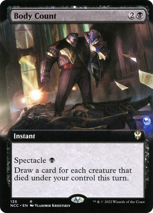 Body Count (Extended Art) [Streets of New Capenna Commander]