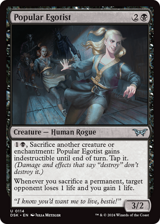 Popular Egotist [Duskmourn: House of Horror]