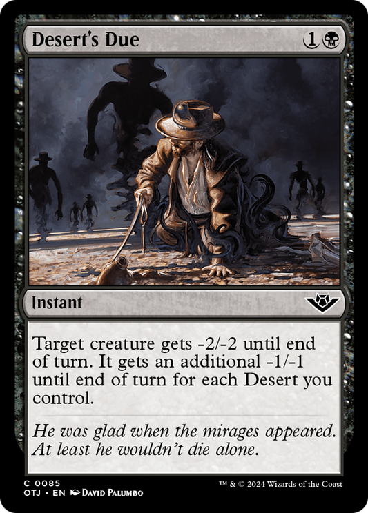 Desert's Due [Outlaws of Thunder Junction] Foil