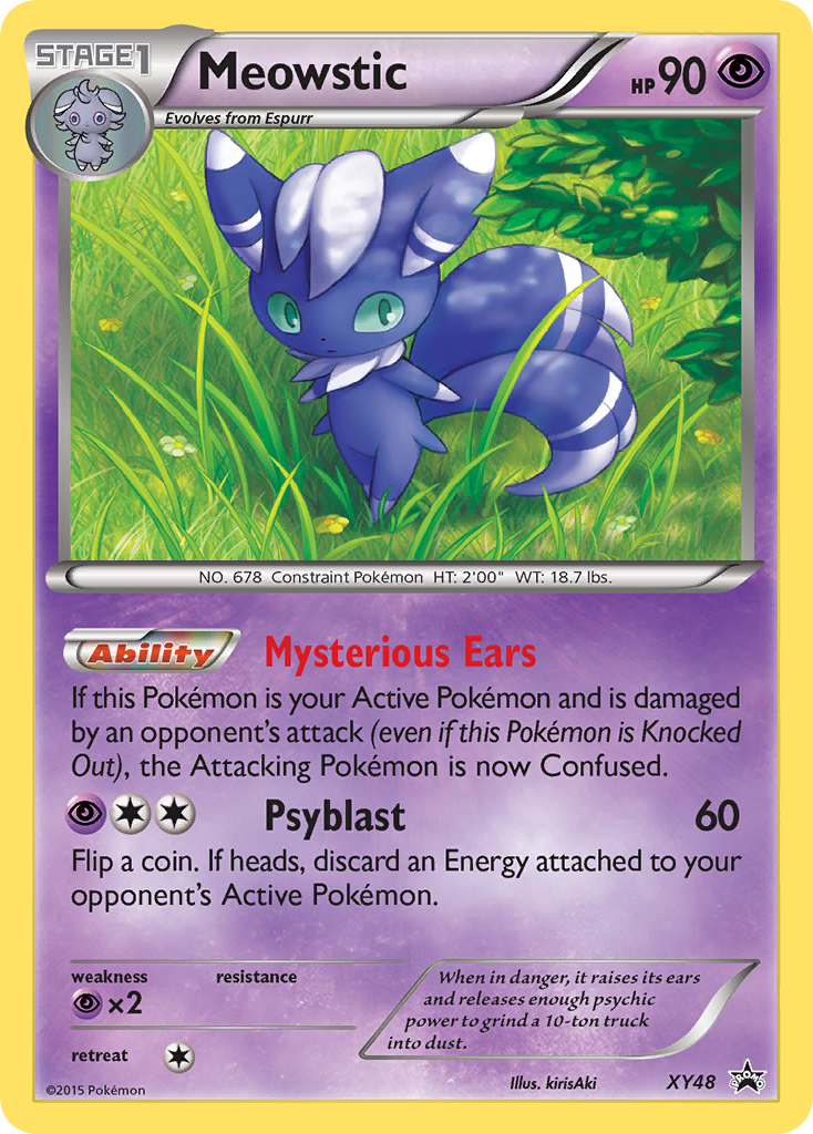 Meowstic (XY48) [XY: Black Star Promos] | Silver Goblin