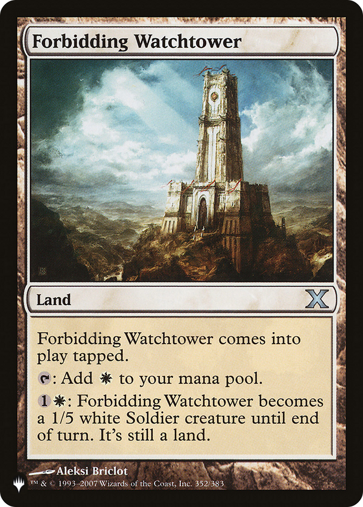 Forbidding Watchtower [The List] | Silver Goblin