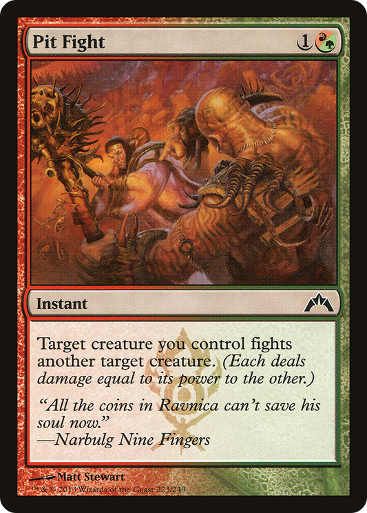 Pit Fight [Gatecrash] Foil