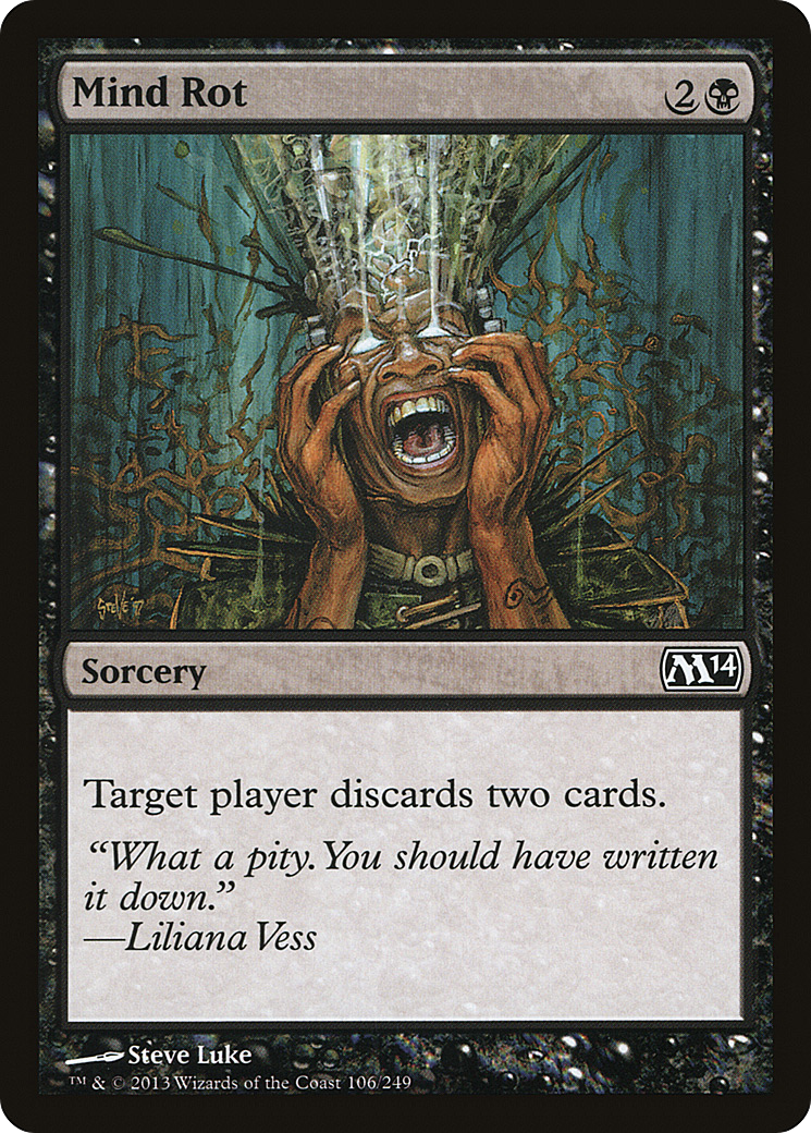 Mind Rot [Magic 2014] Foil
