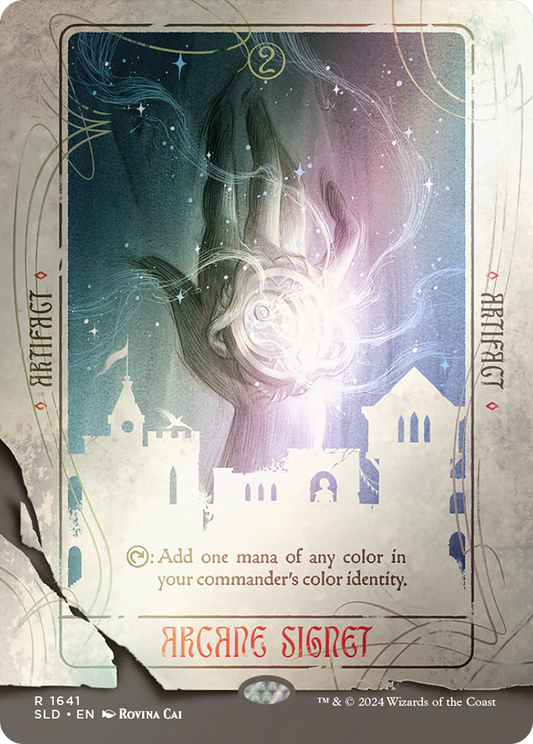 Arcane Signet(Borderless) Foil (1641★)