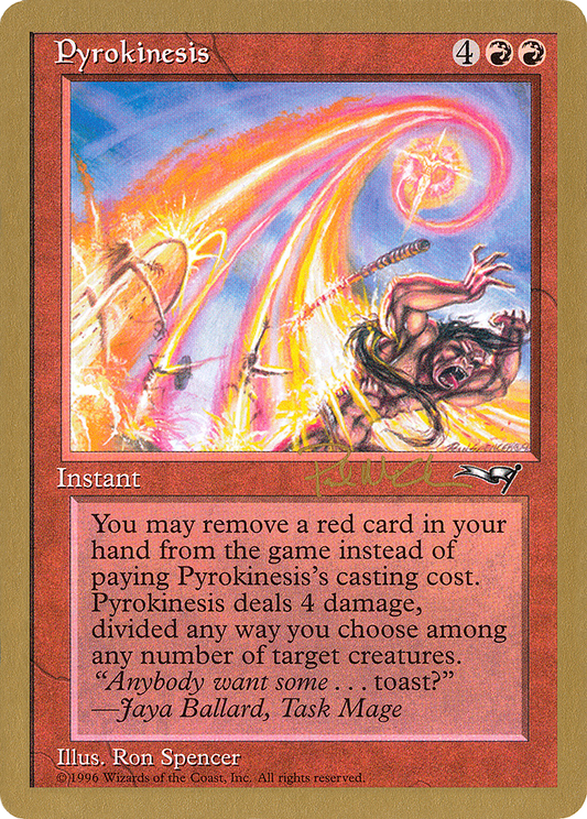 Pyrokinesis (Paul McCabe) [World Championship Decks 1997]