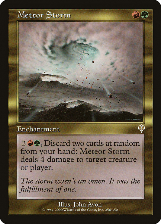 Meteor Storm [Invasion] Foil