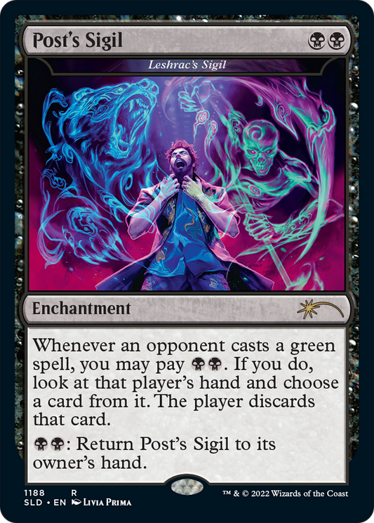 Post's Sigil - Leshrac's Sigil [Secret Lair Drop Series] Foil