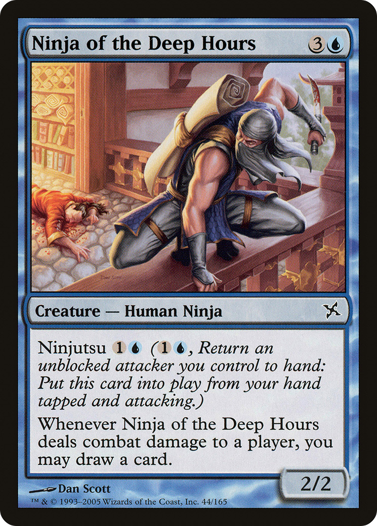 Ninja of the Deep Hours [Betrayers of Kamigawa] Foil