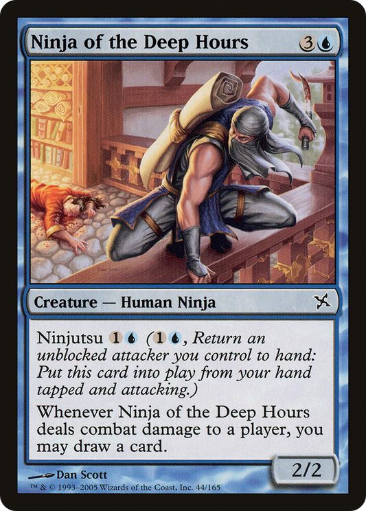Ninja of the Deep Hours [Betrayers of Kamigawa] Foil