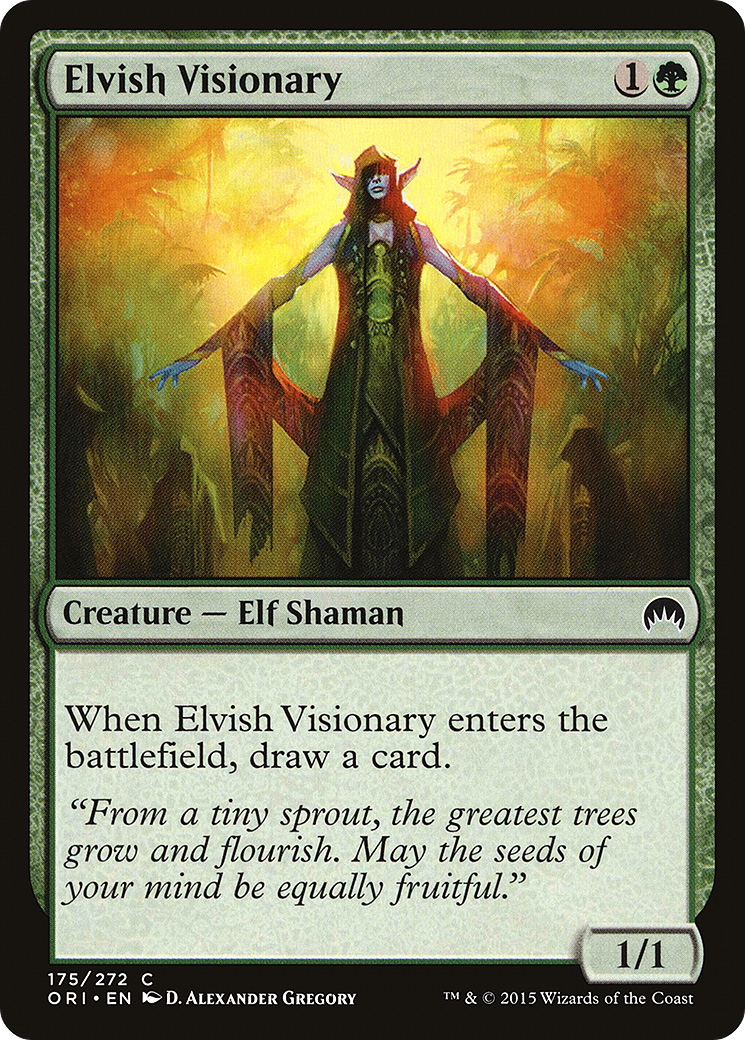 Elvish Visionary [Magic Origins] Foil