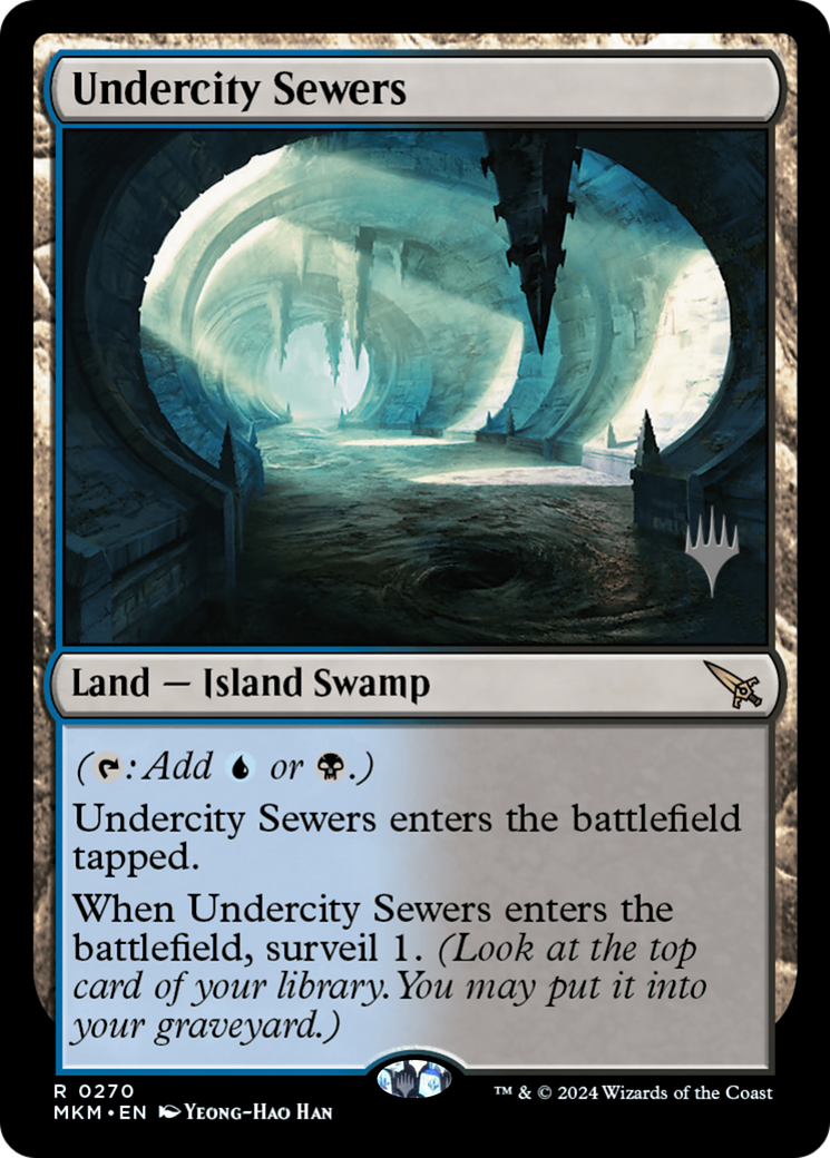 Undercity Sewers (Promo Pack) [Murders at Karlov Manor Promos] | Silver Goblin