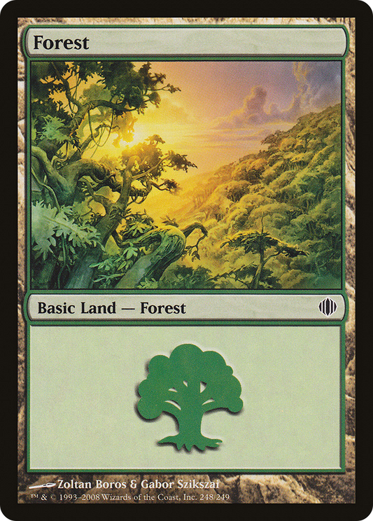 Forest (248) [Shards of Alara] Foil