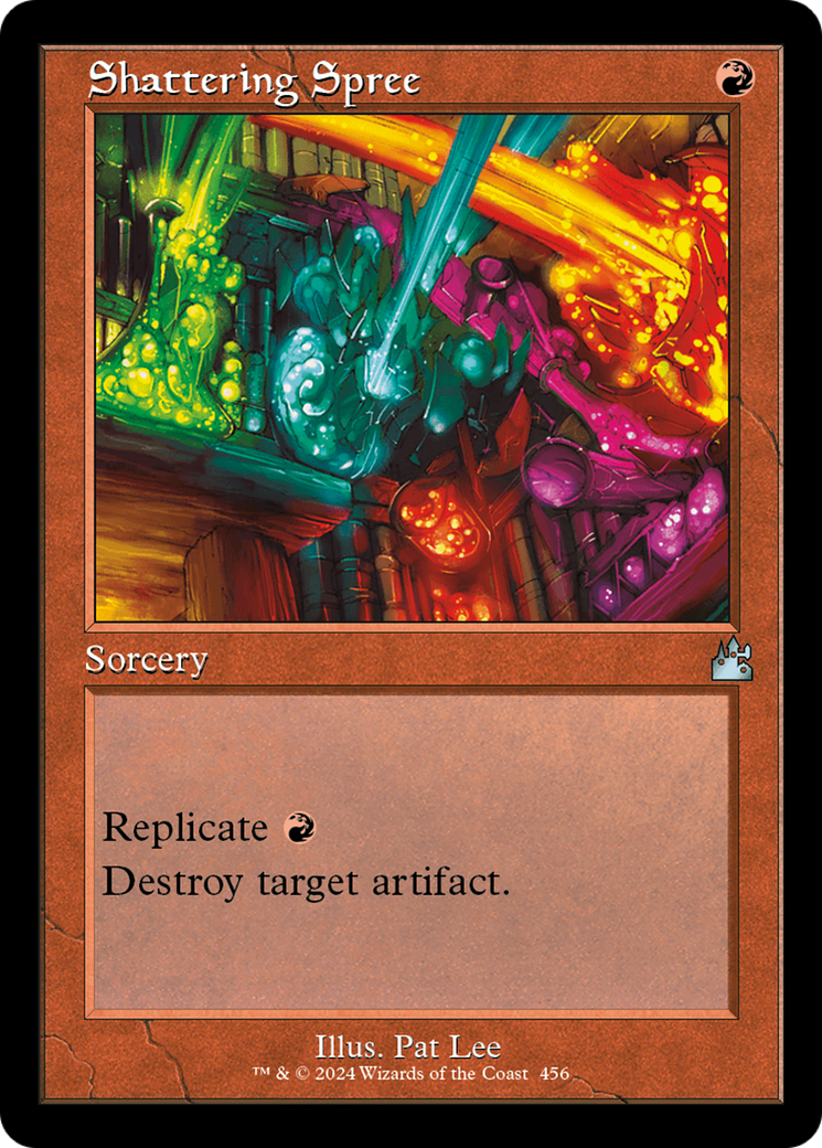 Shattering Spree (Retro Frame) [Ravnica Remastered] | Silver Goblin