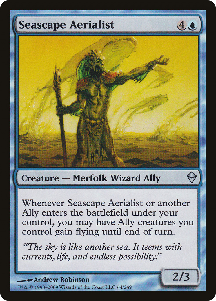 Seascape Aerialist [Zendikar] | Silver Goblin