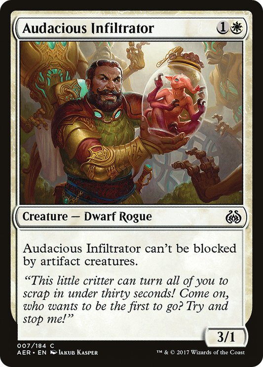 Audacious Infiltrator [Aether Revolt] Foil