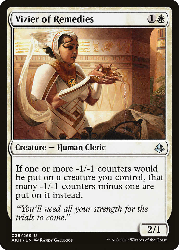 Vizier of Remedies [Amonkhet] | Silver Goblin