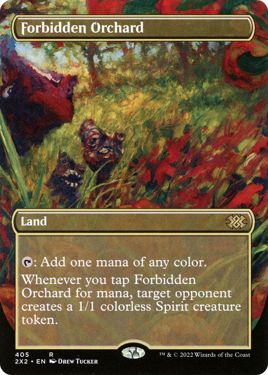 Forbidden Orchard (Borderless Alternate Art) [Double Masters 2022]