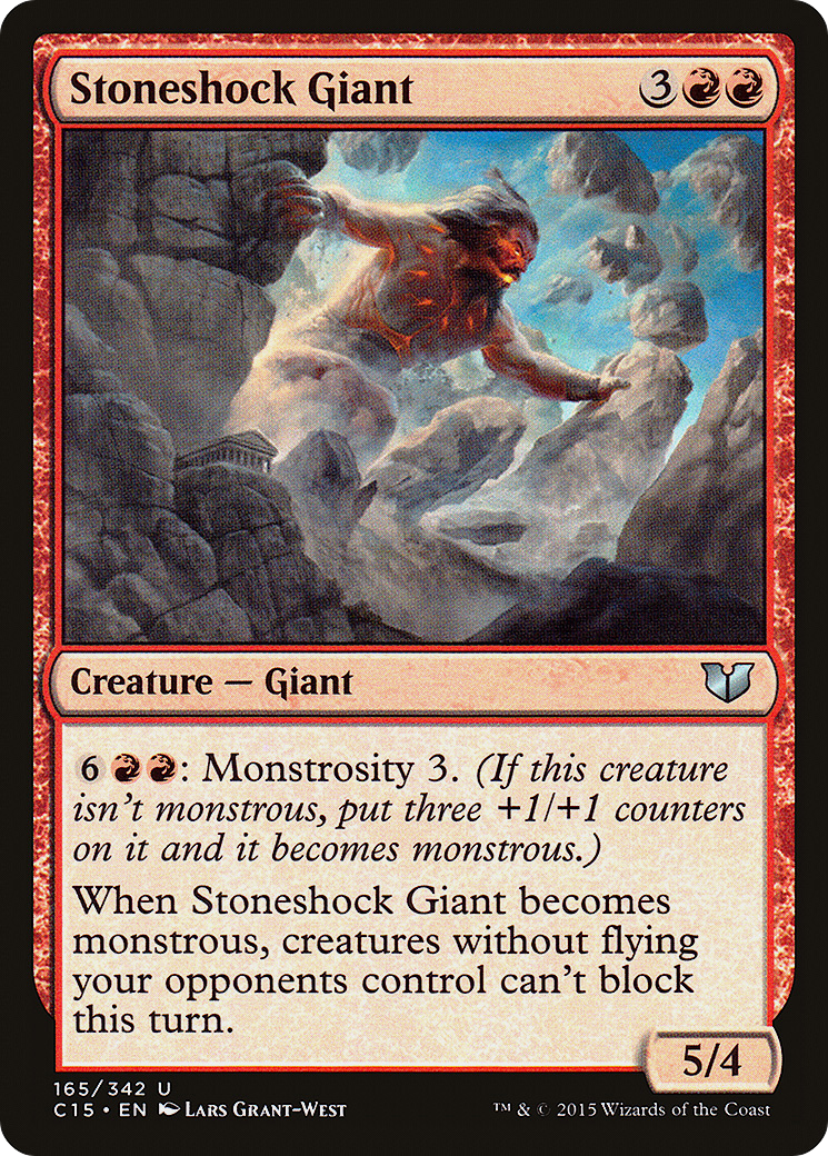 Stoneshock Giant (165) - Commander 2015