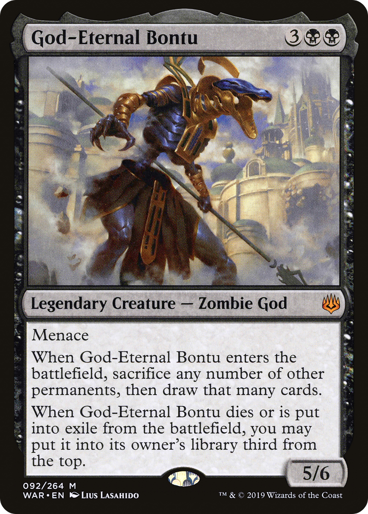 God-Eternal Bontu [War of the Spark] Foil