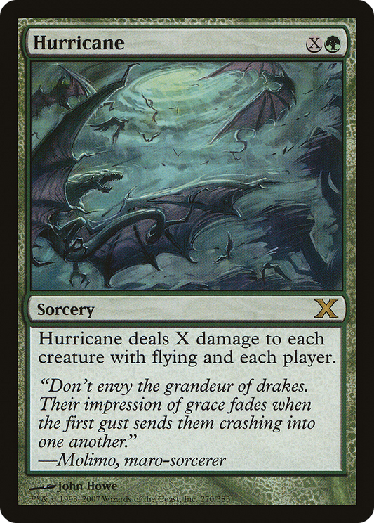 Hurricane [Tenth Edition] Foil