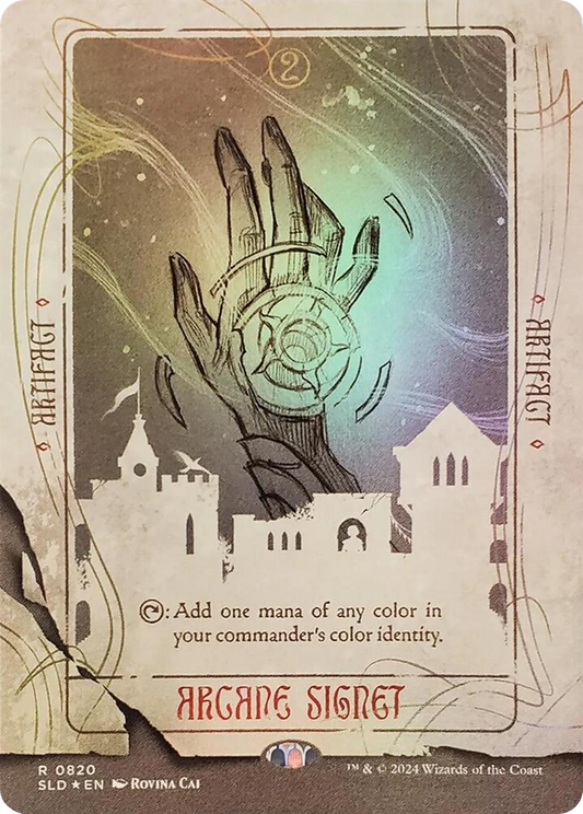 Arcane Signet(Borderless) Foil (820★)