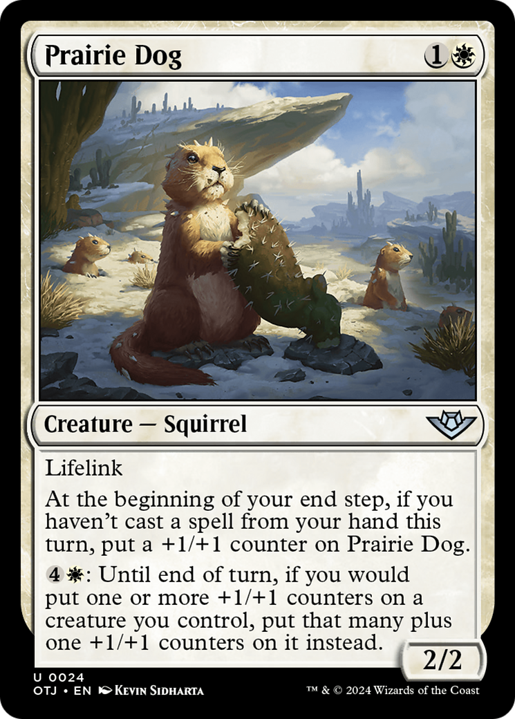 Prairie Dog [Outlaws of Thunder Junction] Foil
