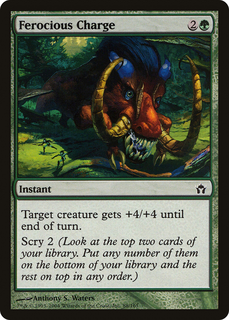 Ferocious Charge [Fifth Dawn] Foil