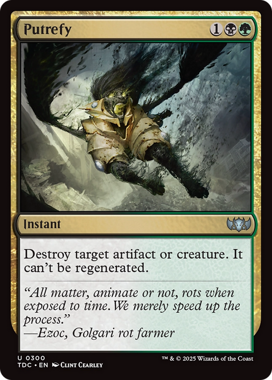 Putrefy (300) - Commander: Tarkir: Dragonstorm