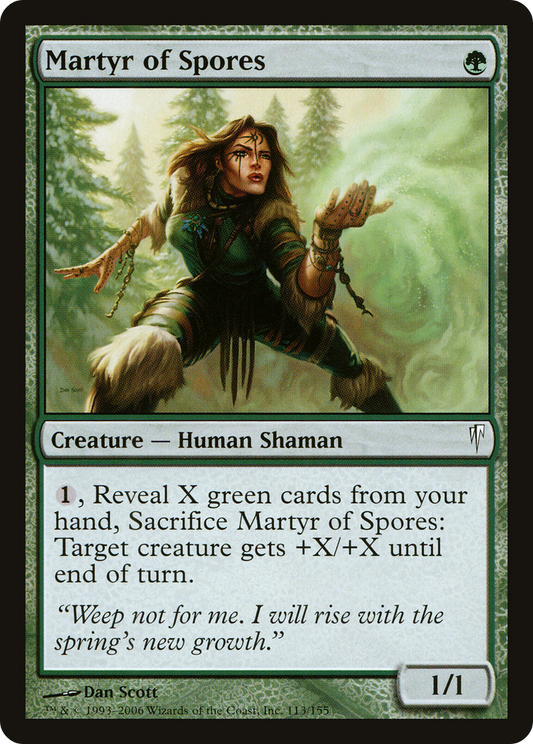 Martyr of Spores [Coldsnap] Foil