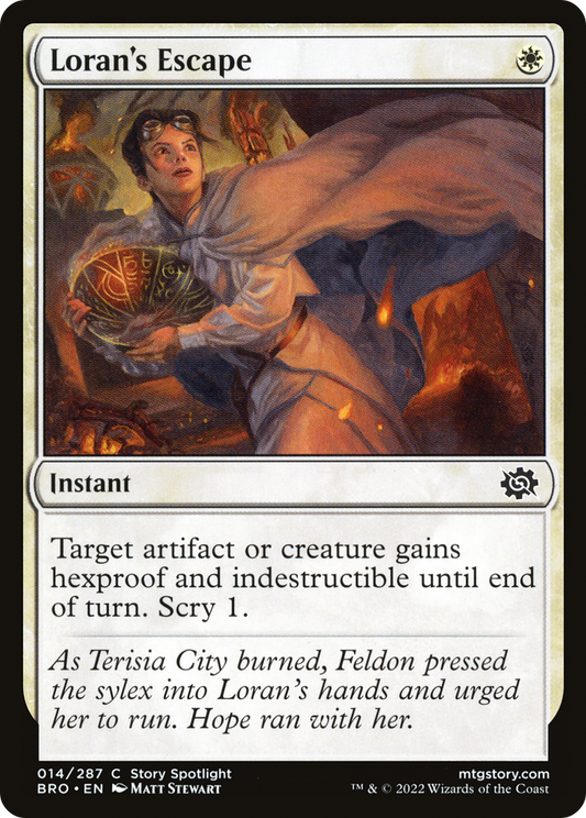 Loran's Escape [The Brothers' War] Foil