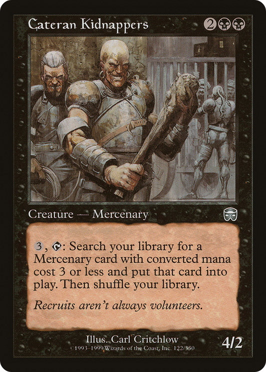 Cateran Kidnappers [Mercadian Masques] Foil