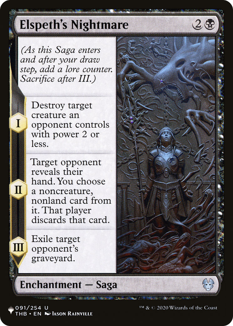 Elspeth's Nightmare [The List Reprints] | Silver Goblin