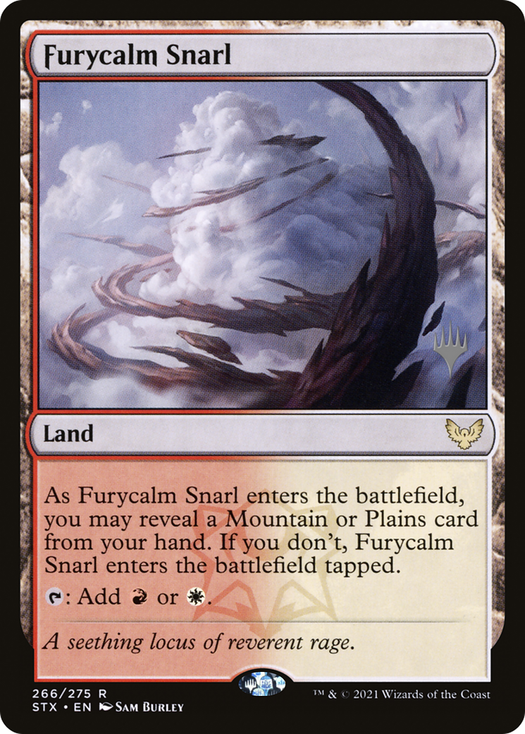 Furycalm Snarl (Promo Pack) [Strixhaven: School of Mages Promos]