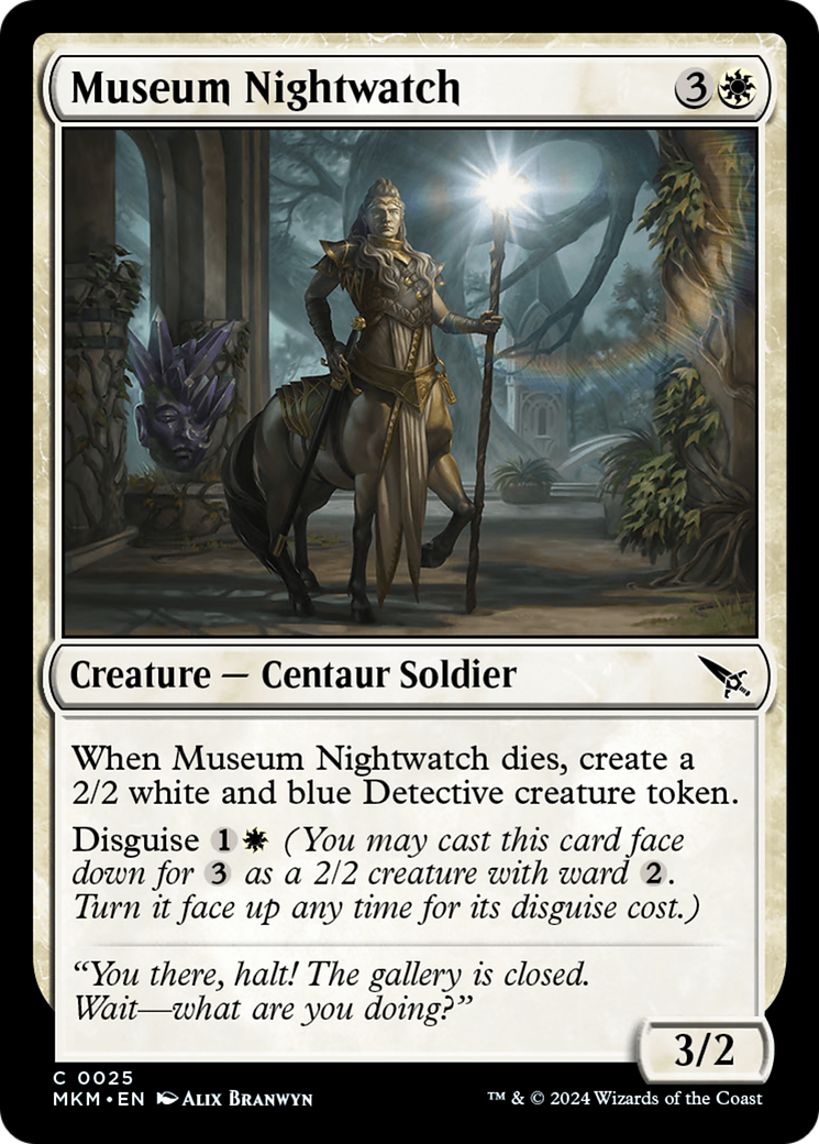 Museum Nightwatch [Murders at Karlov Manor] Foil