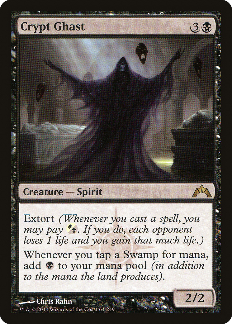 Crypt Ghast [Gatecrash] Foil