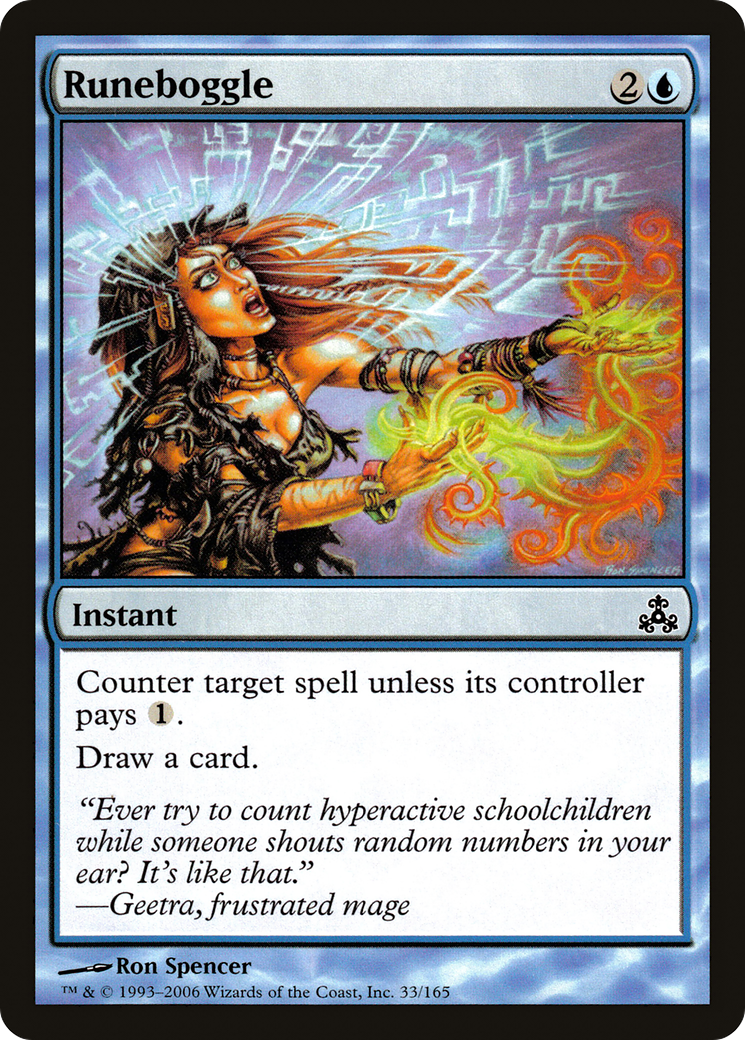 Runeboggle (033) Foil - Guildpact