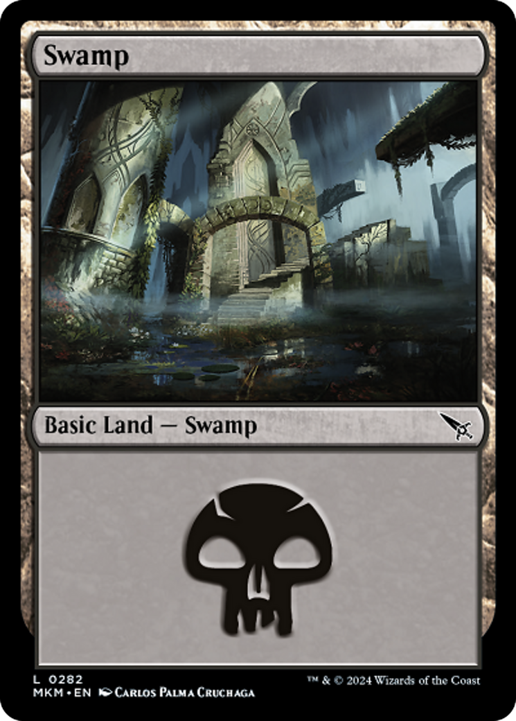 Swamp (0282) [Murders at Karlov Manor] | Silver Goblin