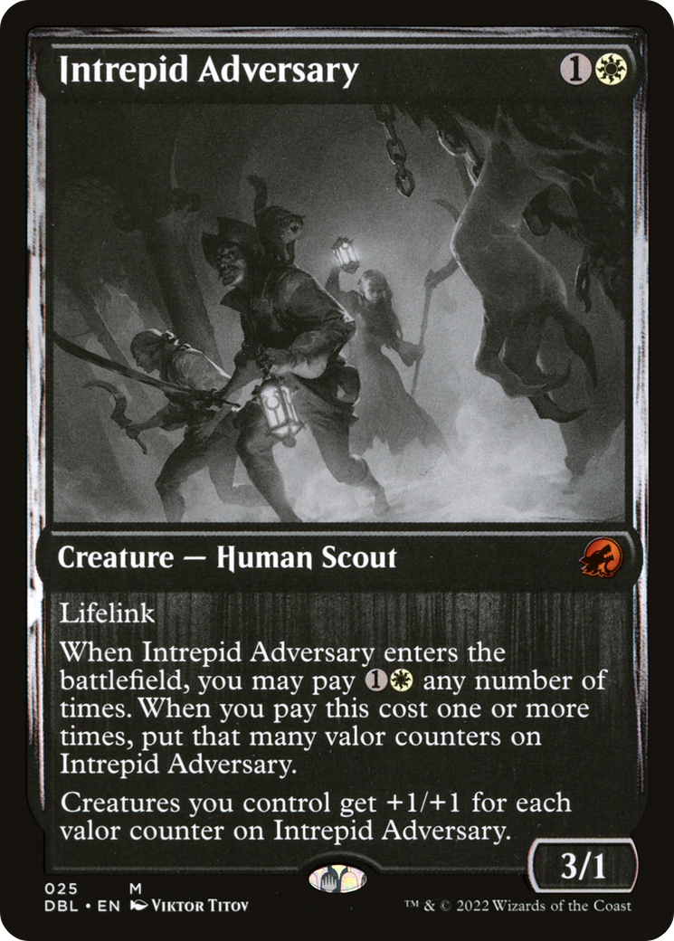 Intrepid Adversary [Innistrad: Double Feature] Foil
