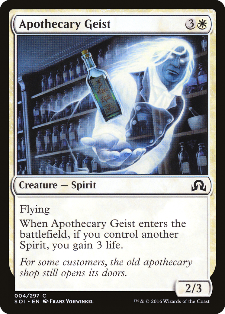 Apothecary Geist [Shadows over Innistrad] Foil