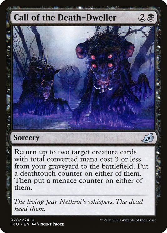 Call of the Death-Dweller [Ikoria: Lair of Behemoths] Foil