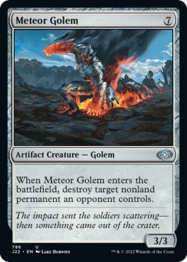 Meteor Golem [Jumpstart 2022] | Silver Goblin