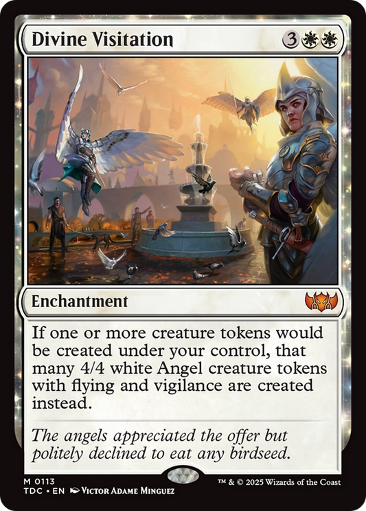 Divine Visitation (113) - Commander: Tarkir: Dragonstorm