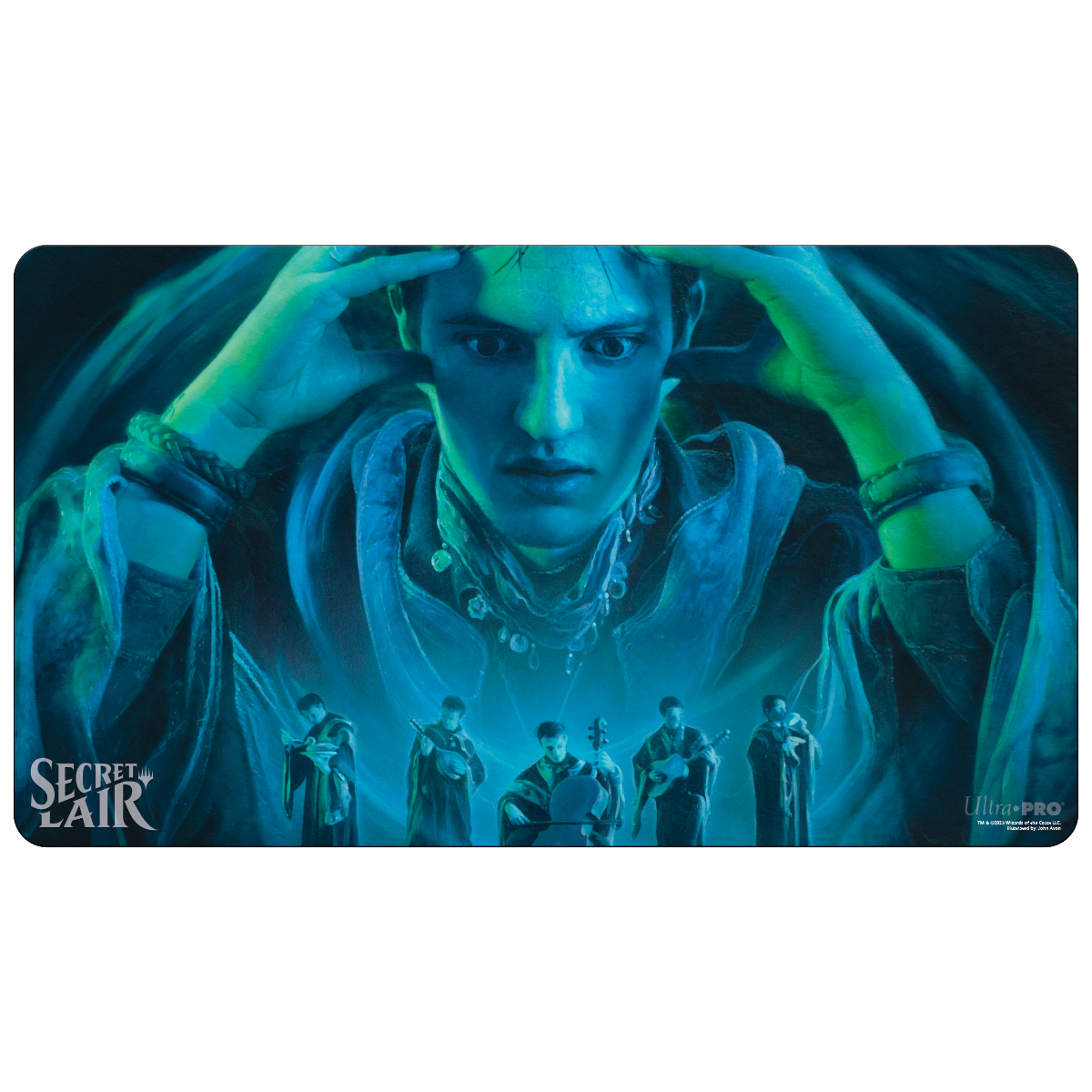 Secret Lair Drop Artist Series John Avon Playmat Brainstorm-Silver Goblin | Silver Goblin