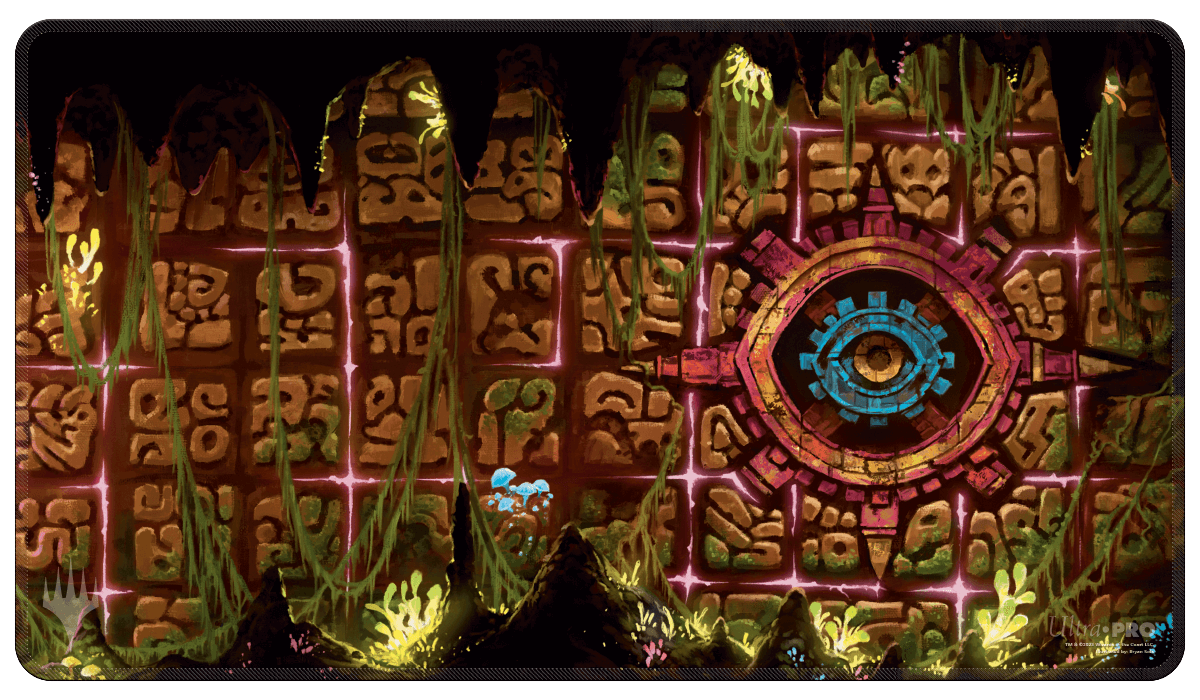 The Lost Caverns of Ixalan Playmat Holofoil Key Art | Silver Goblin
