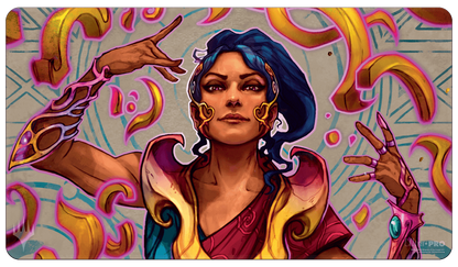 The Lost Caverns of Ixalan Playmat Saheeli, the Sun’s Brilliance-Silver Goblin