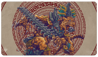 The Lost Caverns of Ixalan Playmat Sovereign Okinec Ahau-Silver Goblin