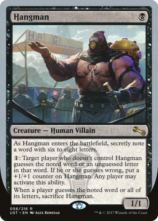Hangman [Unstable] Foil