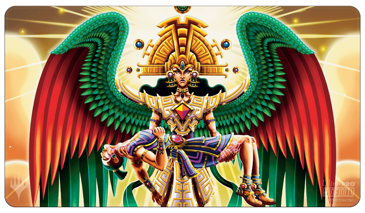 The Lost Caverns of Ixalan Playmat Resplendent Angel-Silver Goblin