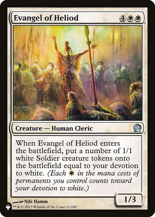 Evangel of Heliod (THS-11)