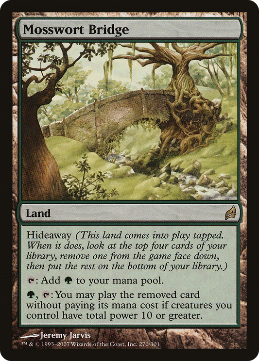 Mosswort Bridge [Lorwyn] Foil